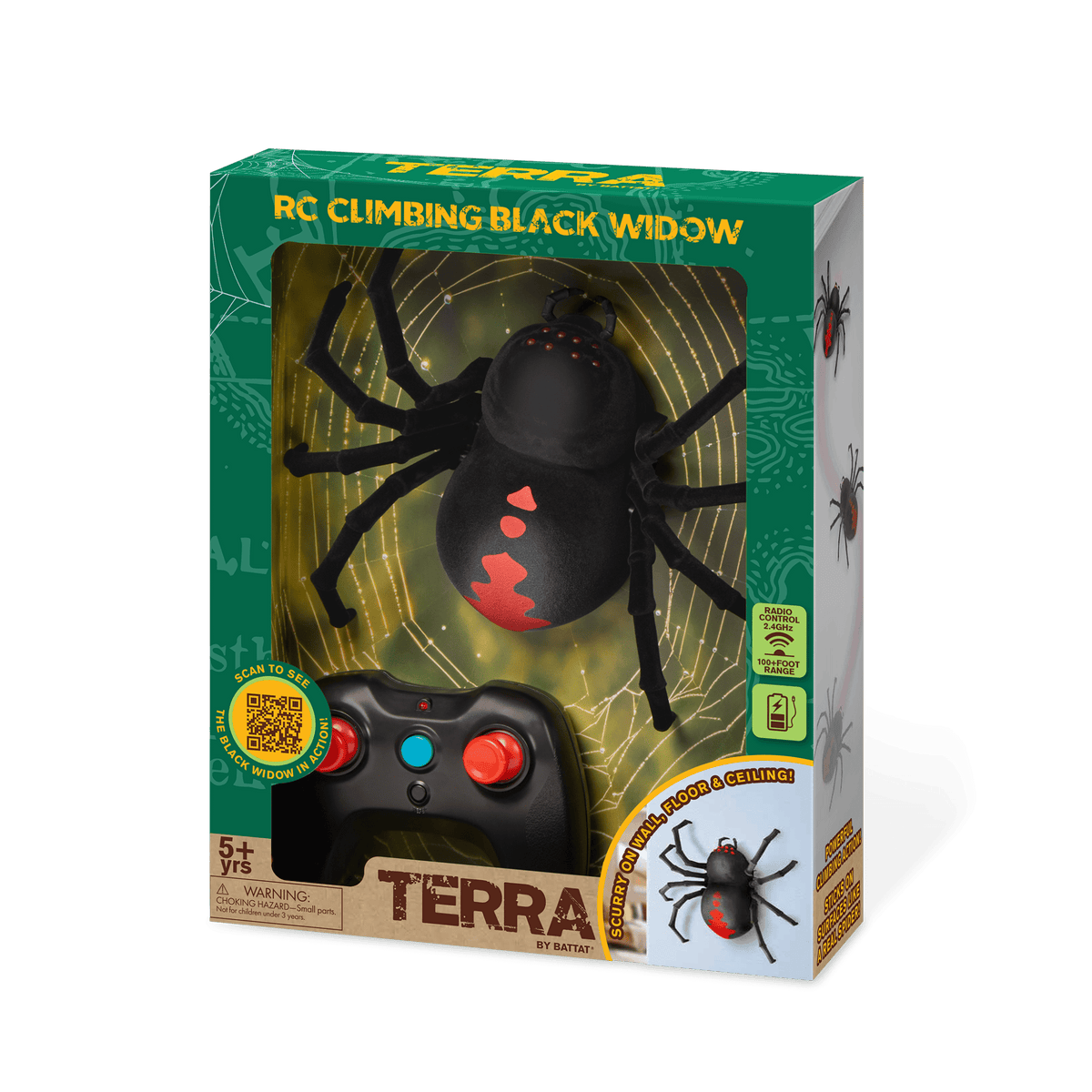 RC Spider Black Widow