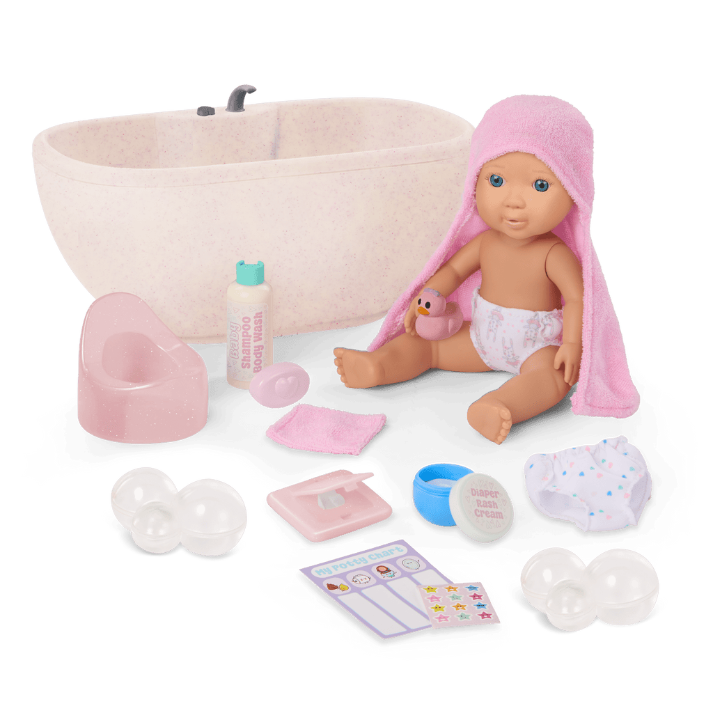 Baby Lacy Bathtime Set