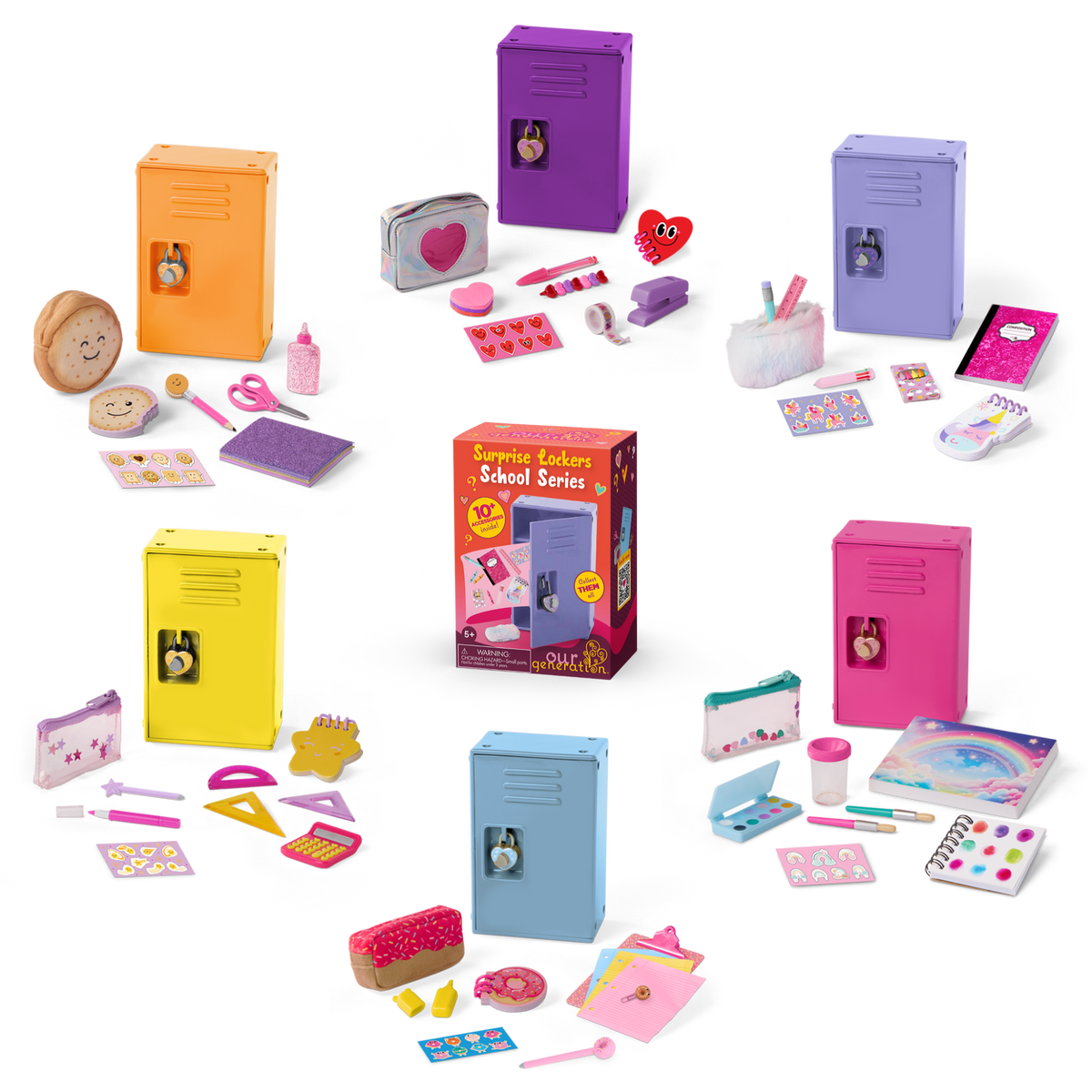 Surprise Lockers School Series
