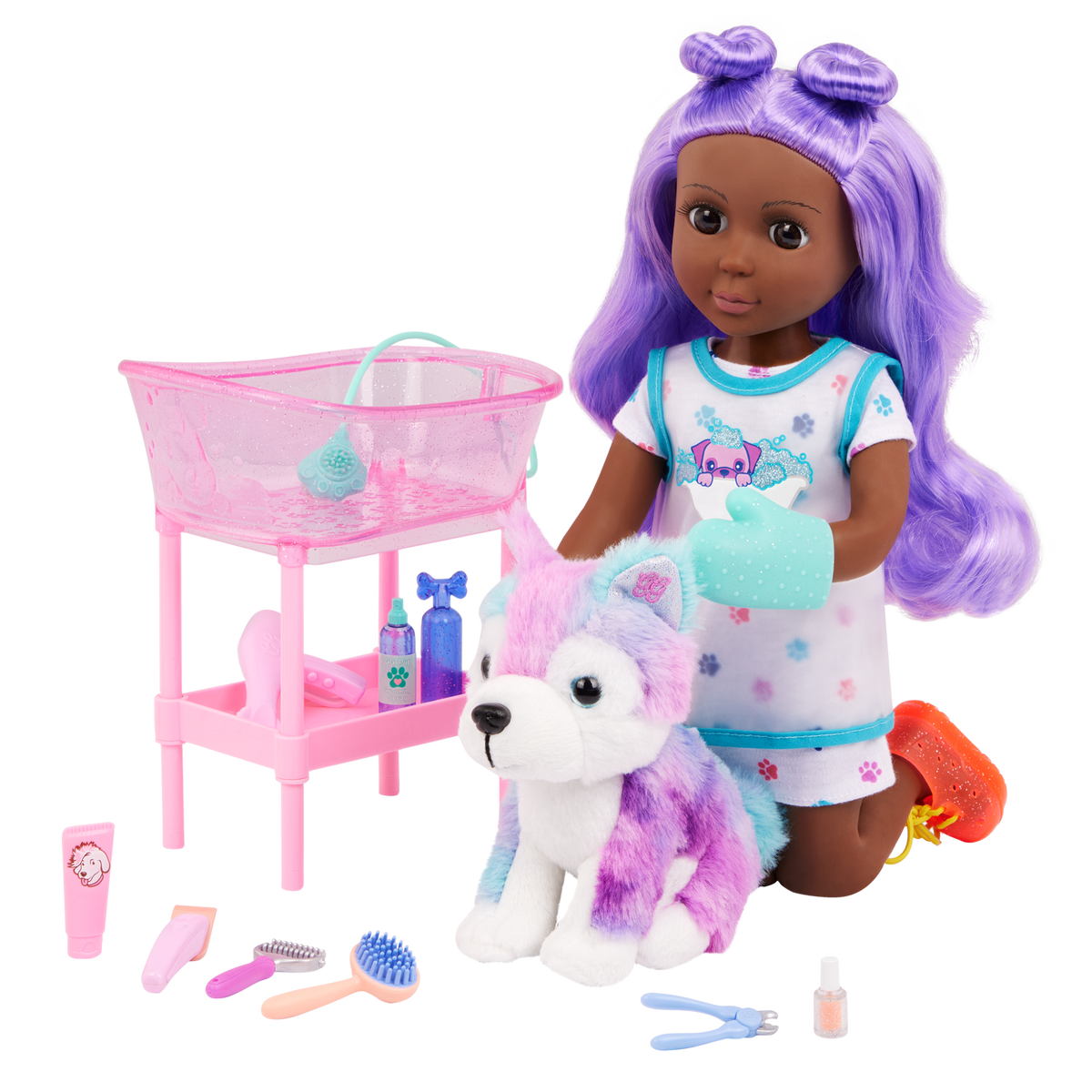 Puddles GG Grooming Playset