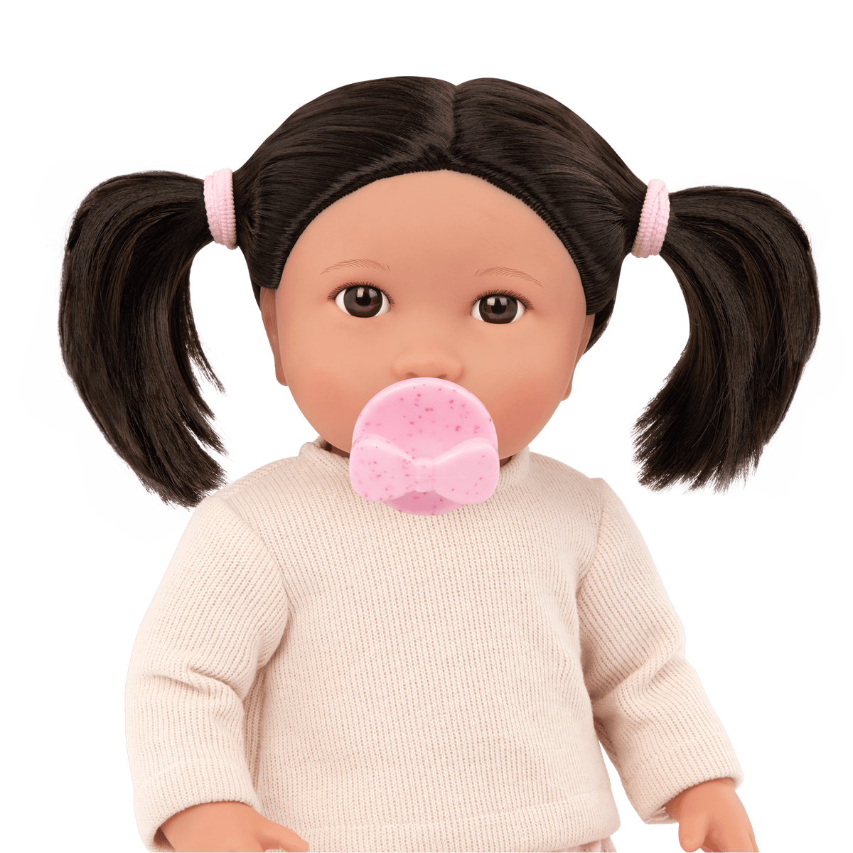 Dark Brown Hair Doll