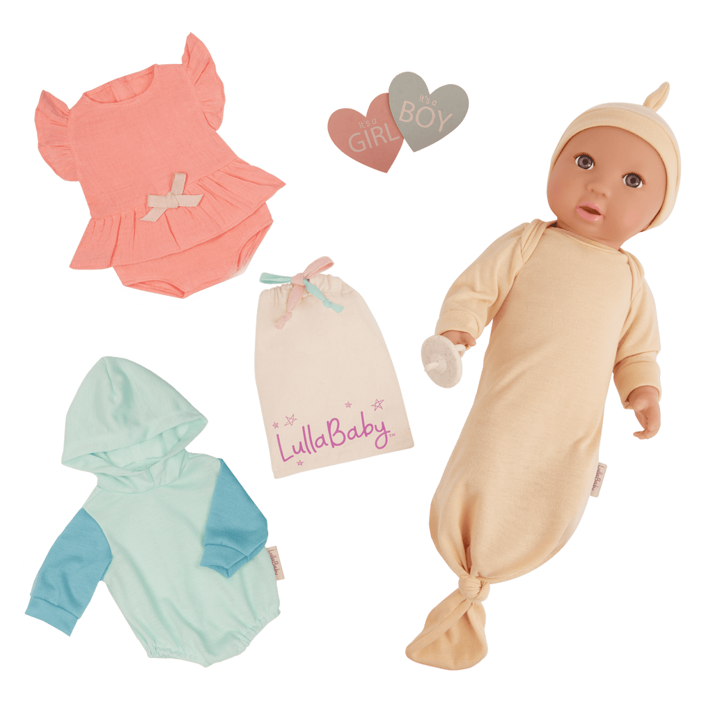 Gender Reveal Baby Doll