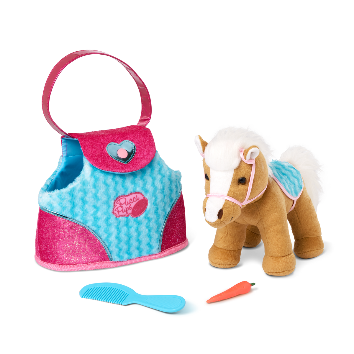 Heart Stripes Bag Pony