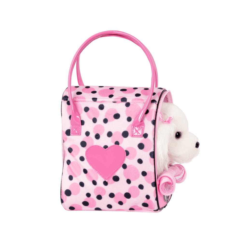 Pink Polka Dot Print