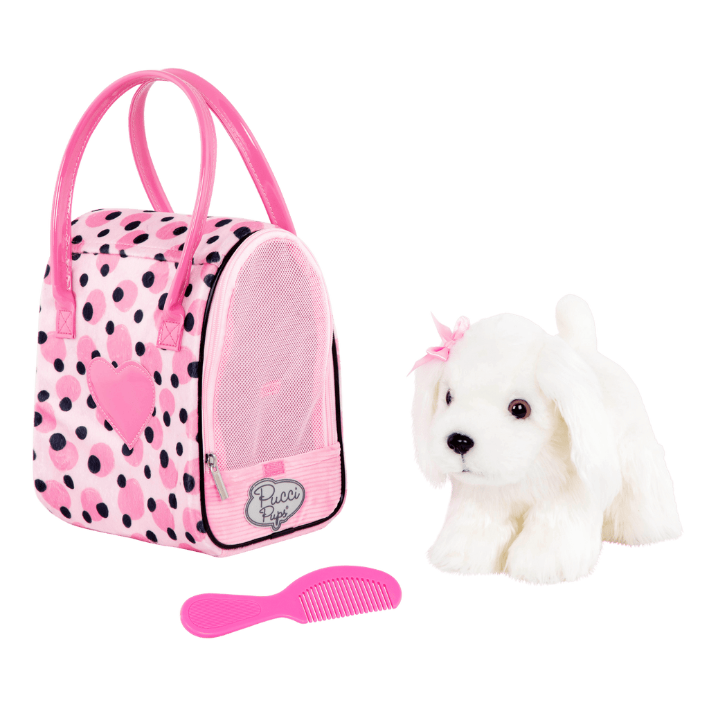 Pink Polka Dot Print